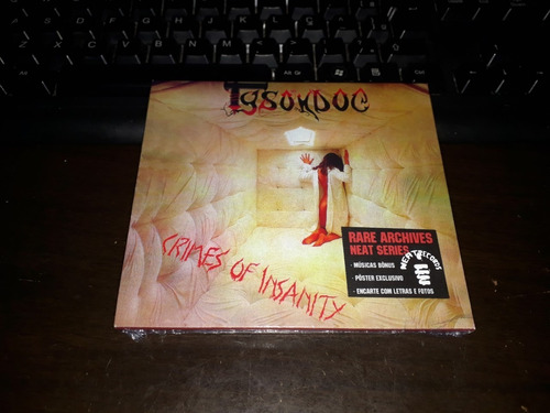 Imagem 2 de 3 de Cd Tysondog Crimes Of Insanity - Slipcase + Poster Novo!!