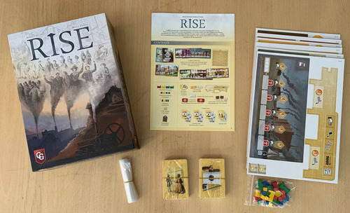 Rise De Capstone Games, Juego De Mesa Modular Competitivo