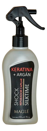Silktime Keratina + Argán Maglé® 200ml | Reparador Capilar