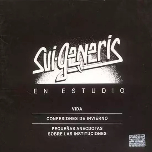 Cd - Sui Generis En Estudio (3 Cd) - Sui Generis