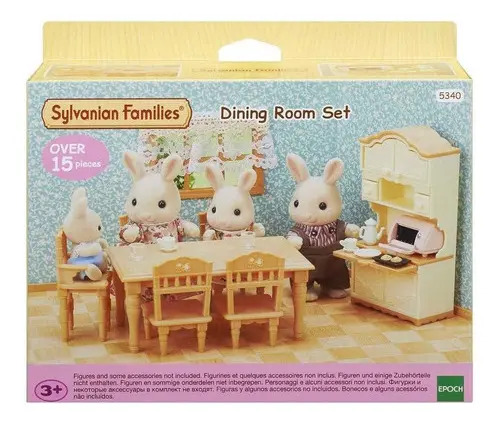 Sala De Jantar Sylvanian Families Dining Room Set