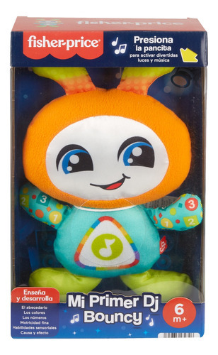 Fisher-price Juguete Mi Primer Dj Bouncy Color Multicolor