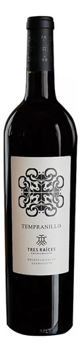 Vino Tinto Tres Raices Tempranillo 750 Ml