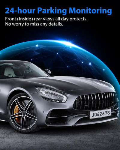 Dash Cam, Dash Cam De 3 Canales, Dash Cam 1080p Frontal _107