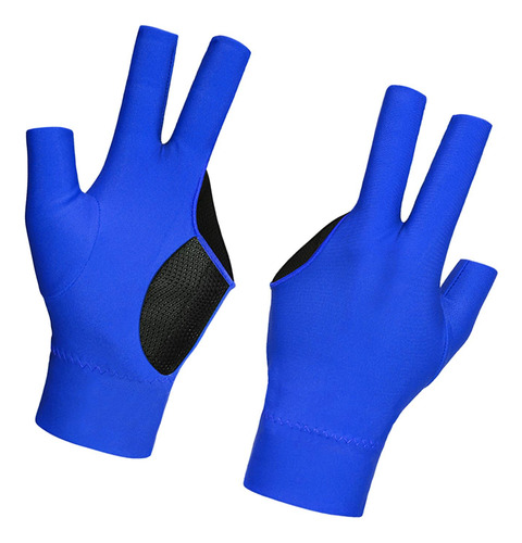 4 Guante De Billar De 3 Dedos Accesorios De Billar