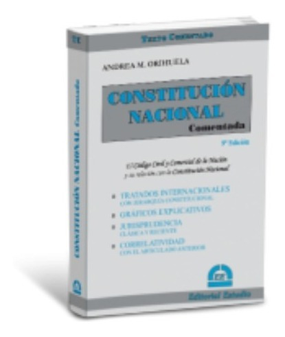 Constitución Nacional Comentada Editorial Estudio