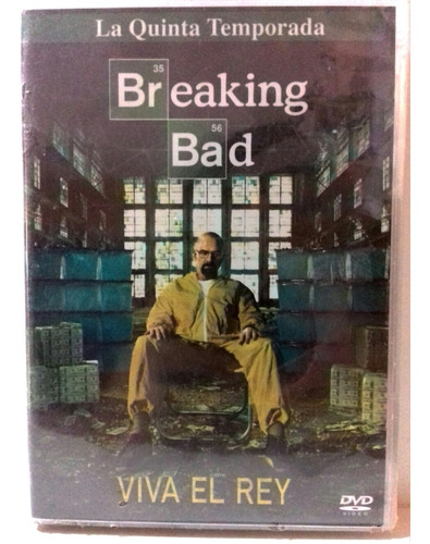 Breaking Bad Serie Quinta Temporada 5 Dvd 3 Discos