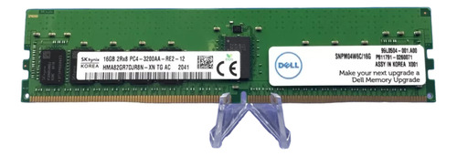 Memória para Servidor Dell 16GB 3200mhz Rdimm SNPM04W6C/16G Cor Verde