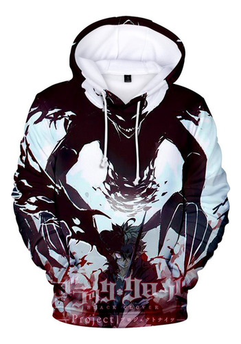 Sudadera Hd Anime Black Clover Asta Chamarras Tenis