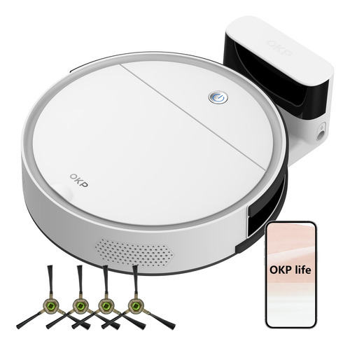 Robot Vacuum Okp Life K5.0 Wi-fi Alexa/app 2100pa Suction