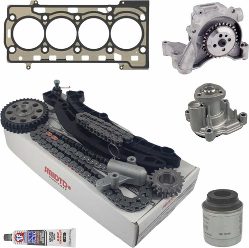 Kit Distribucion Bomba Aceite Y Agua Audi A3 1.4 Tfsi 01-12