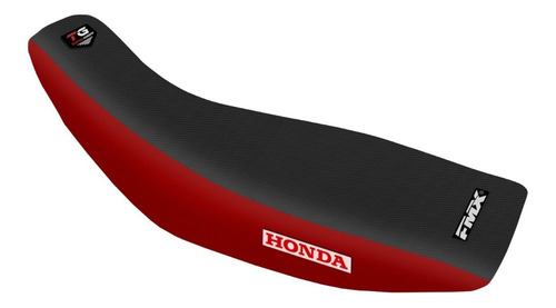 Funda Asiento Honda Xr250 Tornado Total Grip Fmx Negro  Rojo