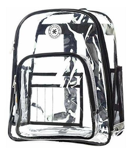 K-cliffs Heavy Duty Clear Backpack Calidad Ver A M66ic