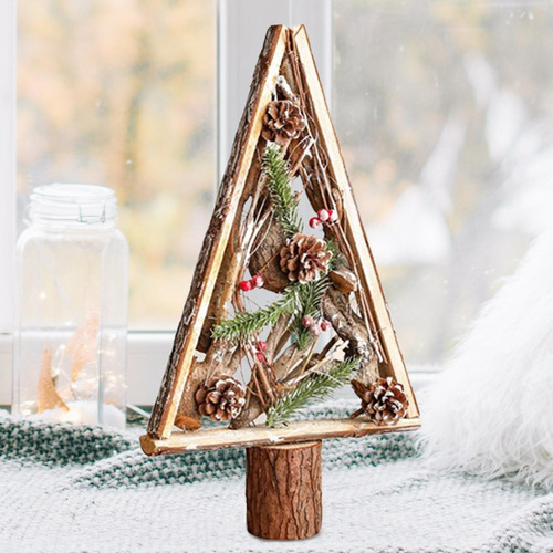 Rbol De Navidad Decorativo De Mesa, Mini Árbol De L