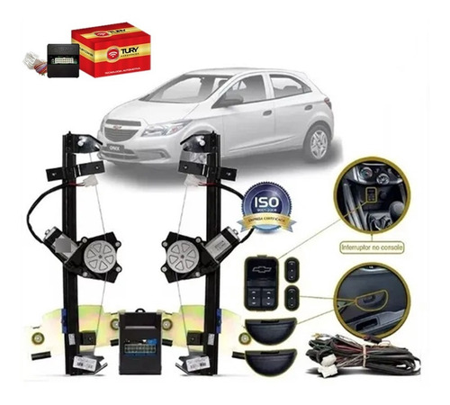 Kit Vidro Gm Onix Joy 2017 A 2020 Traseiro + Modulo Tury