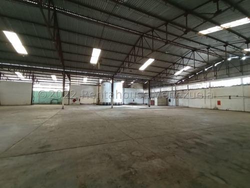 Galpon Nave Industrial Gran Tamaño 2000 Metros Doble Entrada Carga Y Descarga Pesada Area Planta Procesadora Deposito Y Oficinas Negociable Estef 24-23461