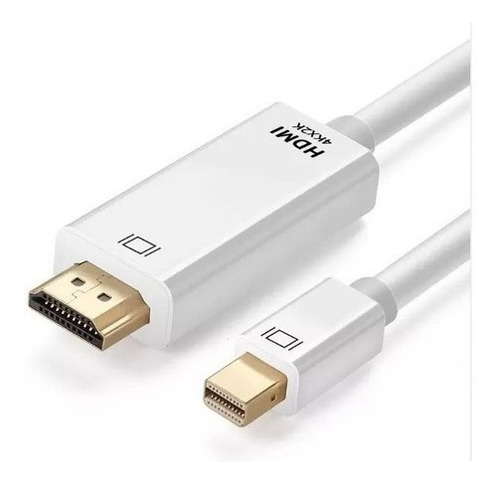 Cable Mini Dp A Hdmi Macho 1.5m / Thunderbolt Para Pc & Mac