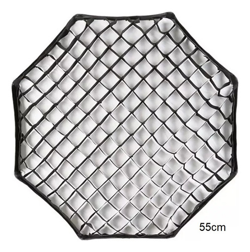Kit Grid Panal Más Octabox Triopo Softbox De 55cm Honeycomb