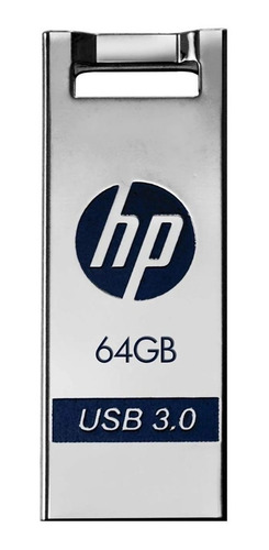 Pendrive HP x795w 64GB plateado
