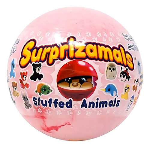 Mini Pelúcia Surprizamals Serie 2 - Toyng Cor Preto