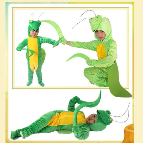 Disfraz De Pijama De Insectos De Dibujos Animados De Mantis