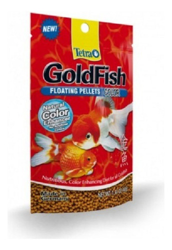 Alimento Tetra Goldfish Color 220gr Pellets Peces Agua Fría