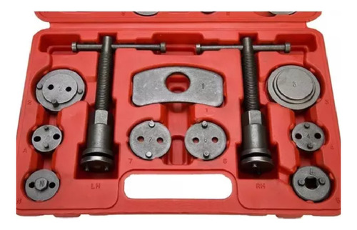 Kit caliper extractor prensa freno auto 22 pcs Eurotech