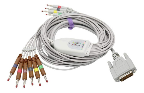 Cable Paciente Ecg Electrocardiografos Contec 100g 300g