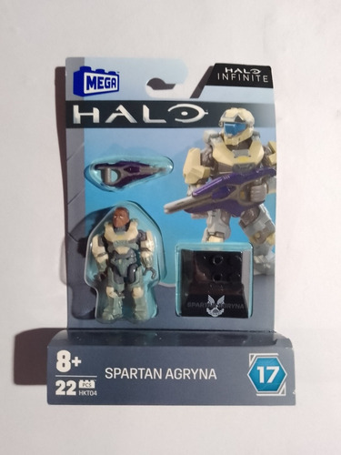 Halo Mega Construx Spartan Agryna Serie 17 Infinite #1