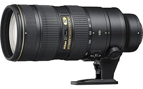Nikon 70 200 mm Vr Ii Af-s Nikkor Lente, Reconstruido Certificado