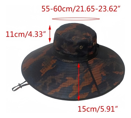 Sombrero Para Sol Al Aire Libre Para Hombre, Sombrero De Pes