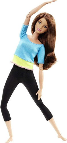 Barbie Hecha Para Mover Muñeca Blue