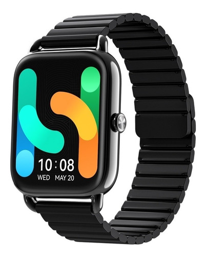 Smartwatch Haylou Rs4 Plus 1.78 Amoled Reloj Sumergible Negro Imán Negro Negro