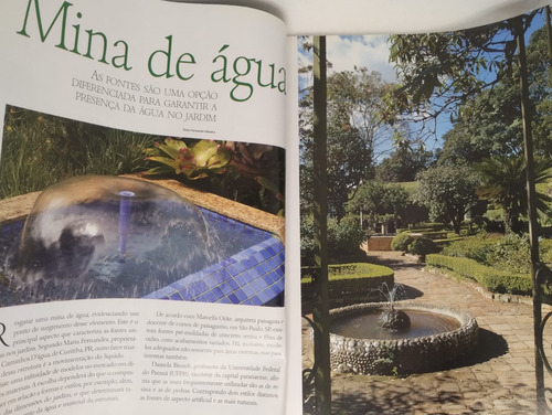 Revista Paisagismo E Jardinagem - Espelhos Dágua E Cascatas (Usado)