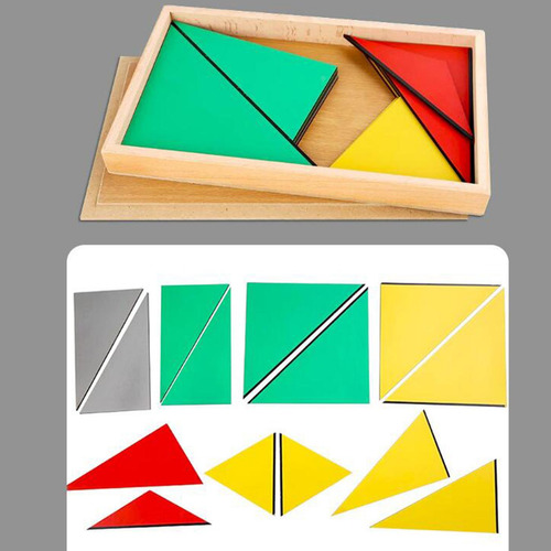 Rompecabezas De Geometría De Madera, Coordinación
