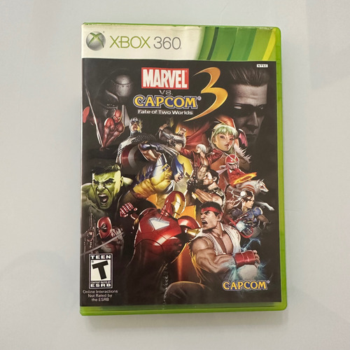 Marvel Vs. Capcom 3 Fate Of Two Worlds Xbox 360