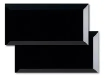 Comprar Azulejo Subway Negro Brillante 7,5x15 Cerámico Cocina Baño