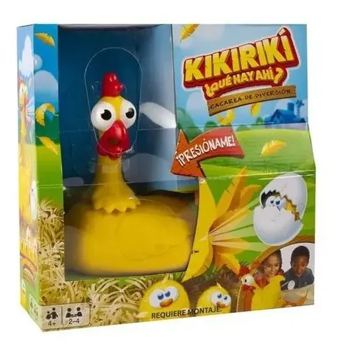 Juego De Mesa Kikirikí De SD GAMES | Juego De Gestos Y Miradas Para 4-14 Jugadores | Partidas De 15 Minutos A Partir De 8 Años
