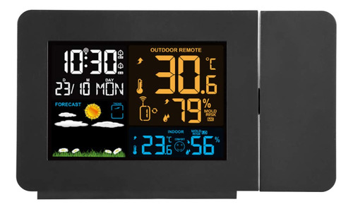 Reloj Proyector Inteligente Con Pronóstico Temperatura Y Pro