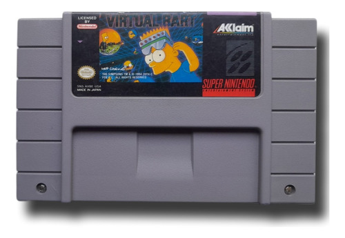 Virtual Bart Snes Super Nintendo - Wird Us