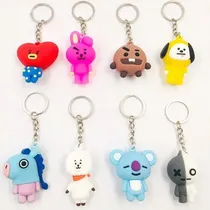 Comprar Llaveros Kpop De Silicona Moda Corea Pack Juego 8 Modelos 