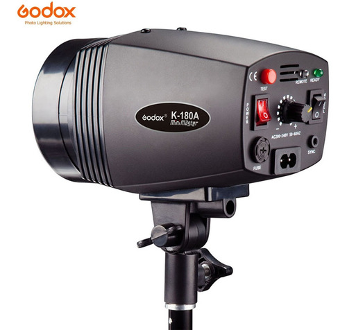 Lámpara Flash Portátil Godox K-180a De 110 V Para Estudio Mi