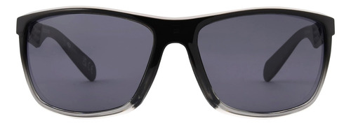 Dockers Jake Wrap Gafas De Sol Para Hombre, Negro A Carbón,