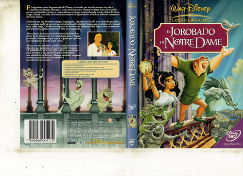 El Jorobado De Notre Dame (1996) - Dvd Original - Mcbmi