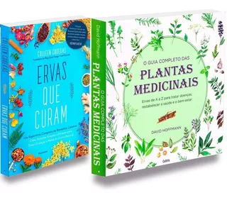 Kit Guia De Plantas Medicinais+ervas Que Curam, De : David Hoffman / : Colleen Codeka. Série Não Aplica, Vol. Não Aplica. Editora Cultrix-pensamento, Capa Mole, Edição Não Aplica Em Português, 2022