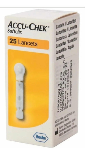 Lancetas Accu-chek Softclix X 25 Unidades Roche