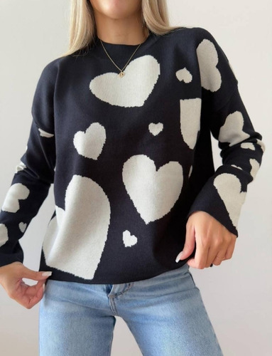 Sweater Dama Bremer Grueso Corazón