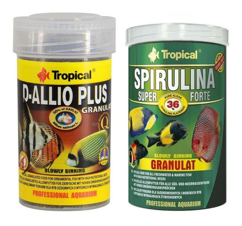 Kit Tropical D-allio Plus Gran. 60g+ Spirulina S. Forte 60g 