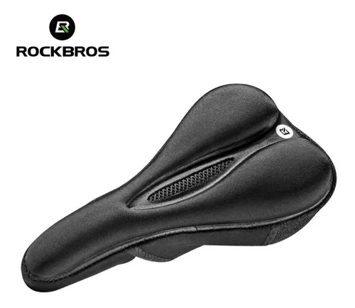 Funda Sillín Bicicleta Rockbros Acolchado Asiento Ajustable - $ 14.990