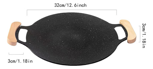Pan De Parrilla De Barbacoa Coreana Anti -scald 32 Cm